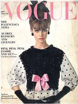 Vintage Vogue magazine covers - wah4mi0ae4yauslife.com - Vintage Vogue April 1963.jpg